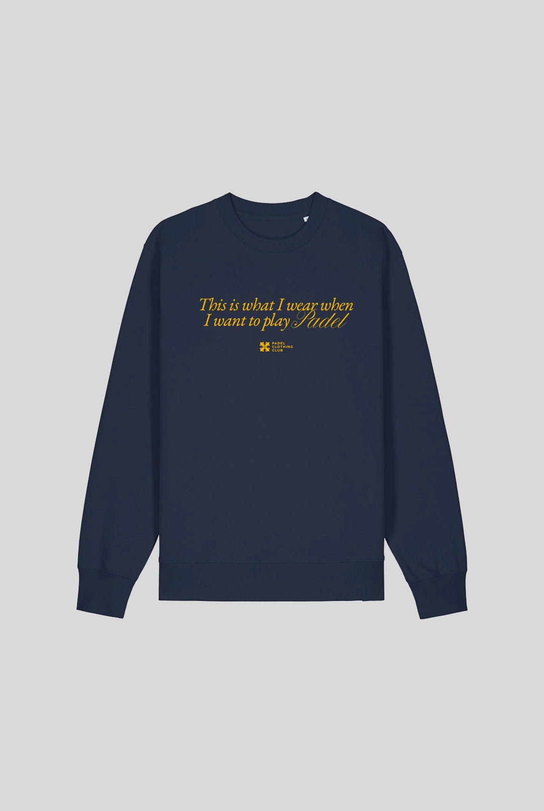PLAY PADEL SWEATER - PADELCLOTHINGCLUB