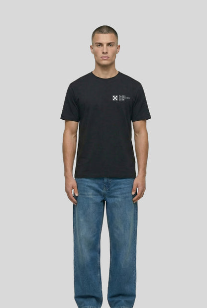 BASIC SHIRT BLACK - PADELCLOTHINGCLUB