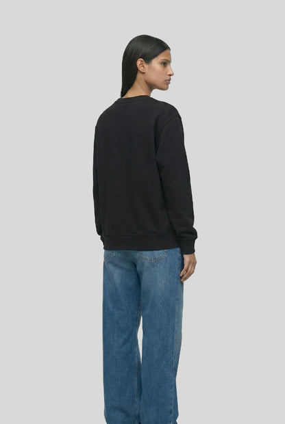 BASIC SWEATER BLACK - PADELCLOTHINGCLUB