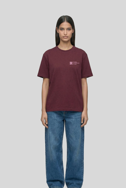 BASIC SHIRT BURGUNDY - PADELCLOTHINGCLUB
