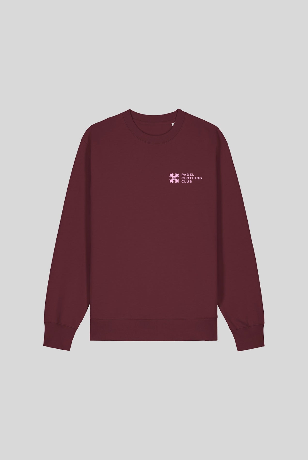 BASIC SWEATER BURGUNDY - PADELCLOTHINGCLUB