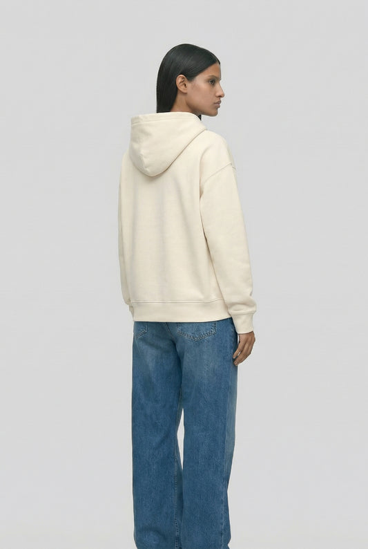 BASIC HOODIE CREAM - PADELCLOTHINGCLUB