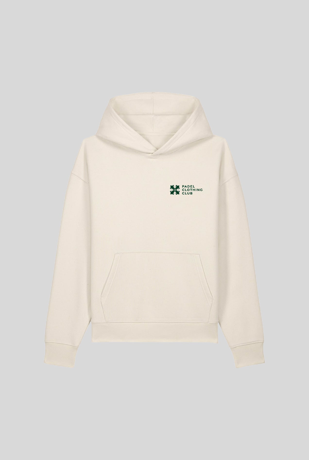 BASIC HOODIE CREAM - PADELCLOTHINGCLUB