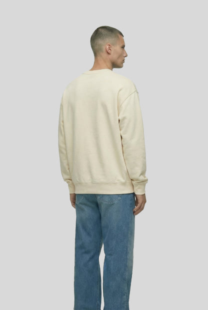 BASIC SWEATER CREAM - PADELCLOTHINGCLUB