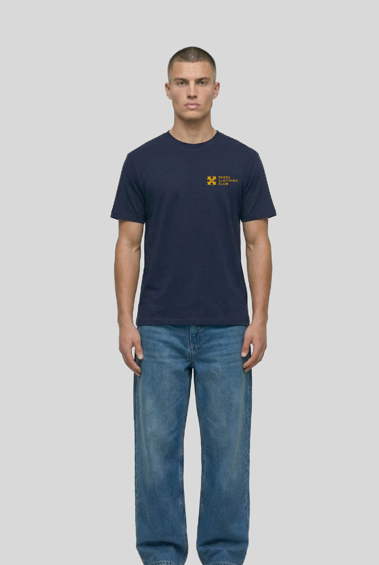 BASIC SHIRT NAVY - PADELCLOTHINGCLUB