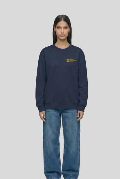 BASIC SWEATER NAVY - PADELCLOTHINGCLUB