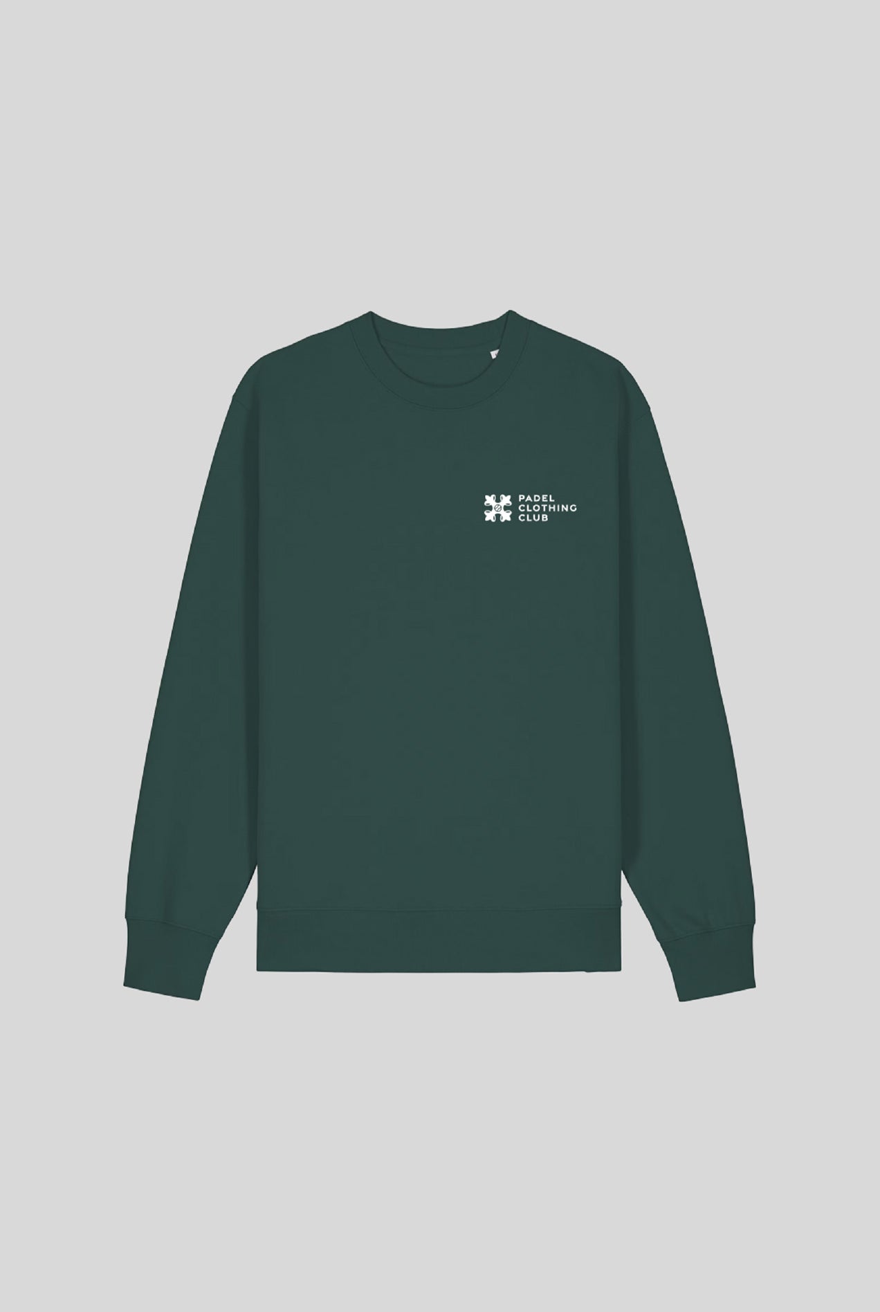 BASIC SWEATER GREEN - PADELCLOTHINGCLUB