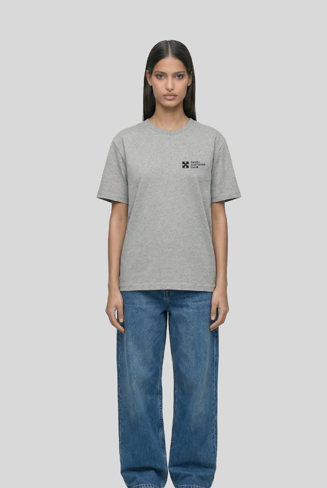 BASIC SHIRT GREY - PADELCLOTHINGCLUB