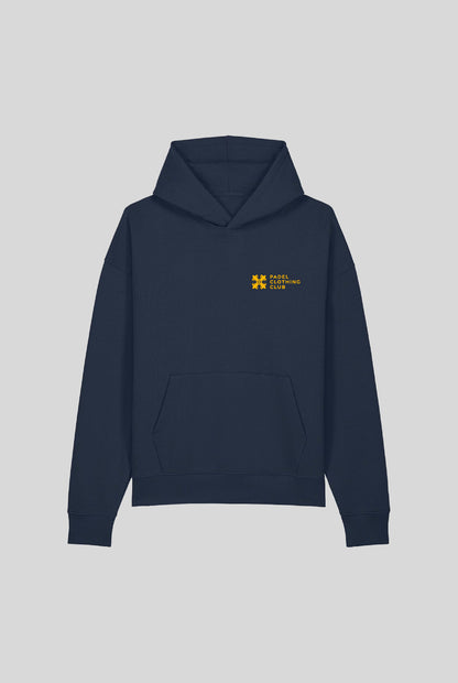 BASIC HOODIE NAVY - PADELCLOTHINGCLUB