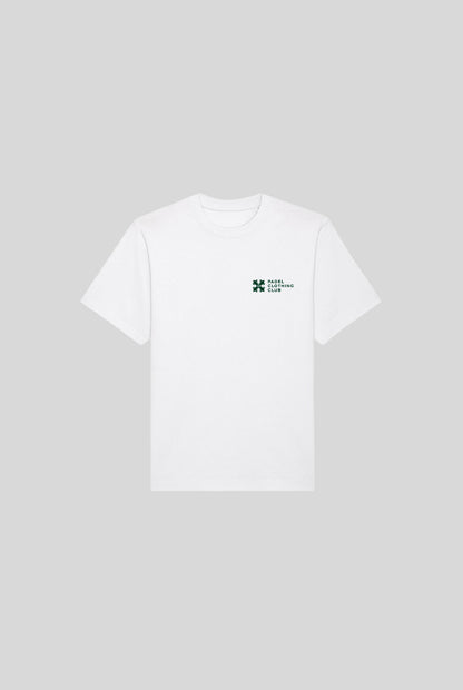 BASIC SHIRT WHITE - PADELCLOTHINGCLUB