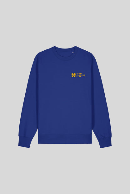BASIC SWEATER BLUE - PADELCLOTHINGCLUB