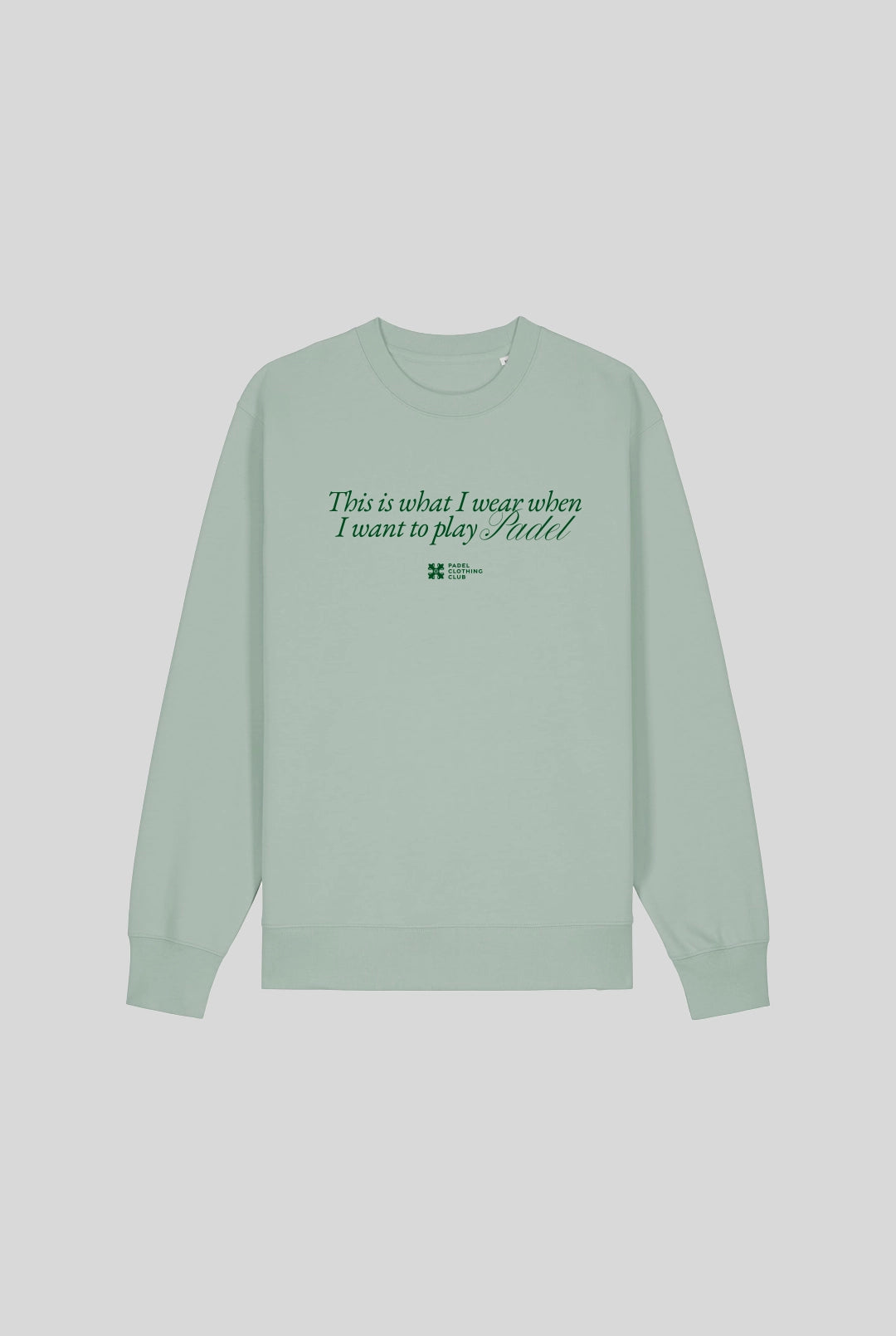 PLAY PADEL SWEATER - PADELCLOTHINGCLUB