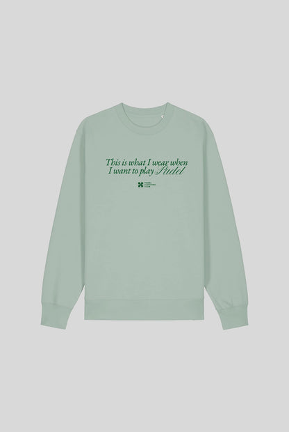 PLAY PADEL SWEATER - PADELCLOTHINGCLUB