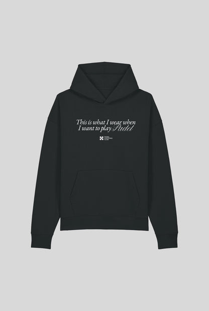 PLAY PADEL HOODIE - PADELCLOTHINGCLUB