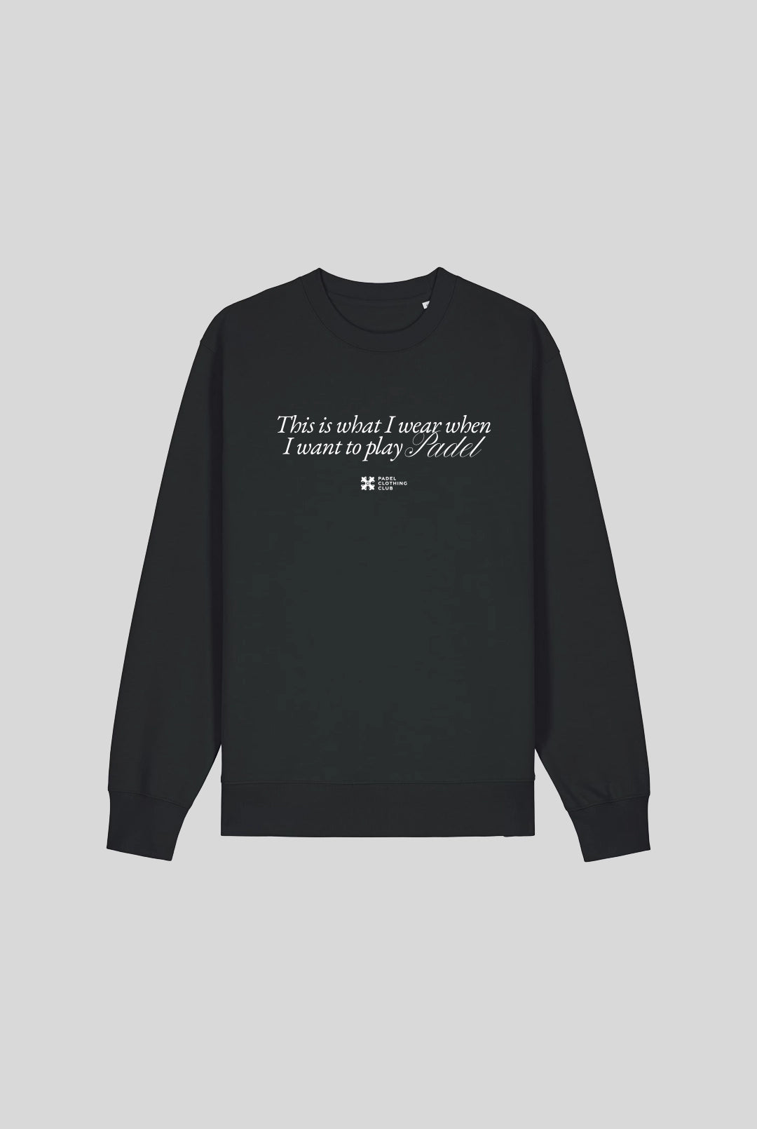 PLAY PADEL SWEATER - PADELCLOTHINGCLUB