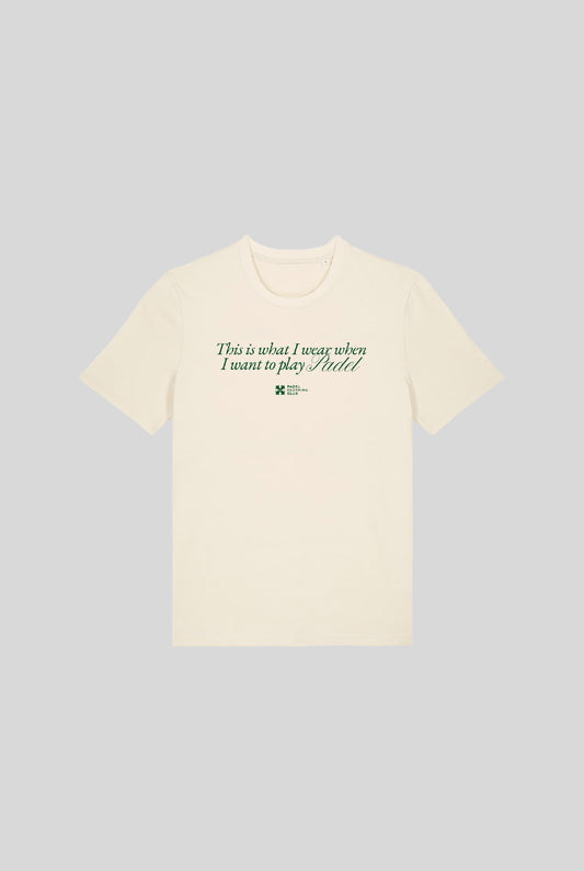 PLAY PADEL SHIRT - PADELCLOTHINGCLUB