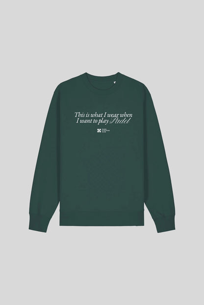 PLAY PADEL SWEATER - PADELCLOTHINGCLUB