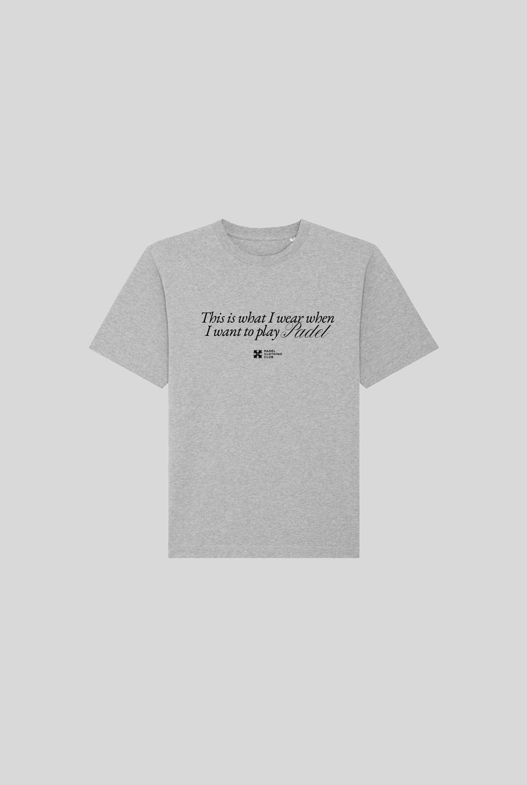 PLAY PADEL SHIRT - PADELCLOTHINGCLUB