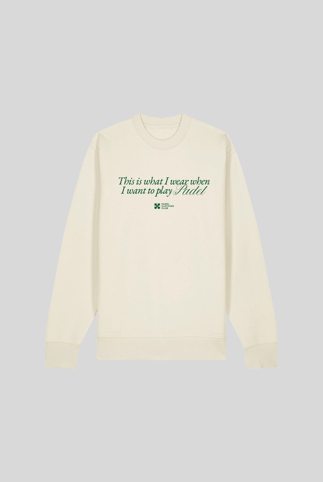 PLAY PADEL SWEATER - PADELCLOTHINGCLUB