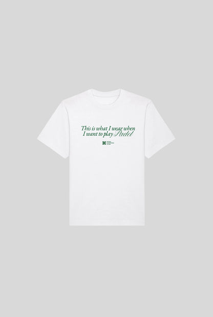 PLAY PADEL SHIRT - PADELCLOTHINGCLUB