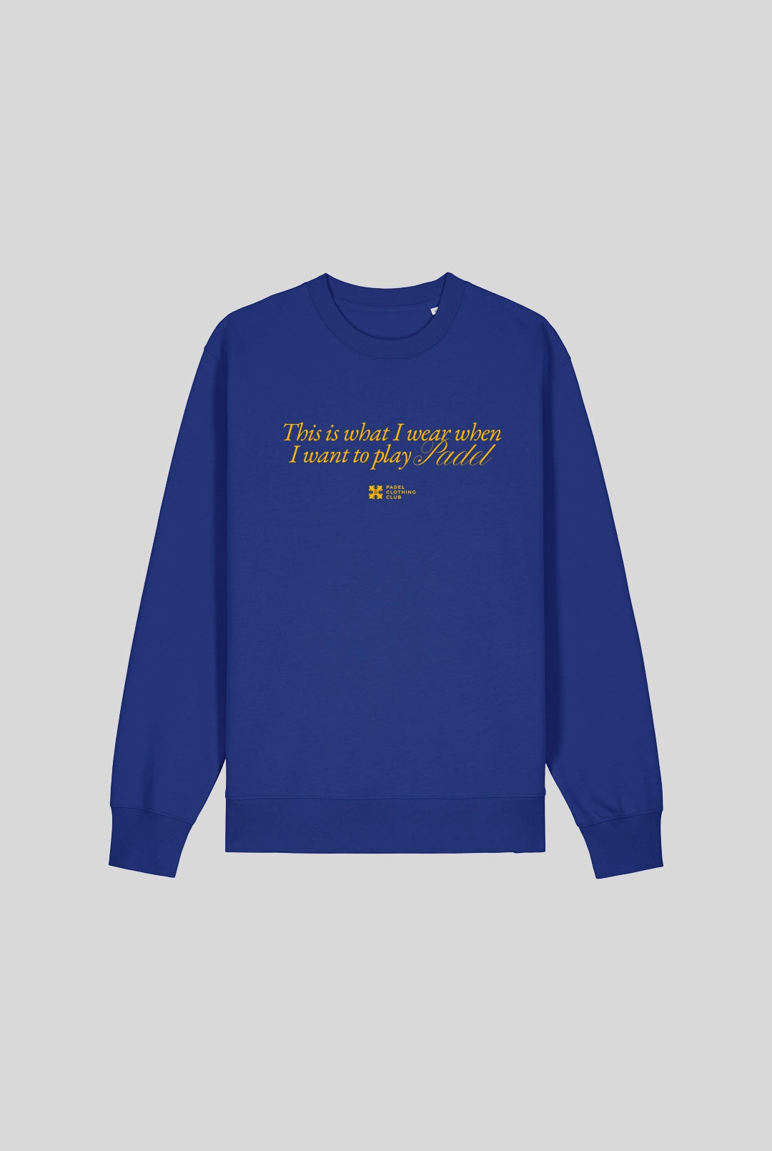 PLAY PADEL SWEATER - PADELCLOTHINGCLUB